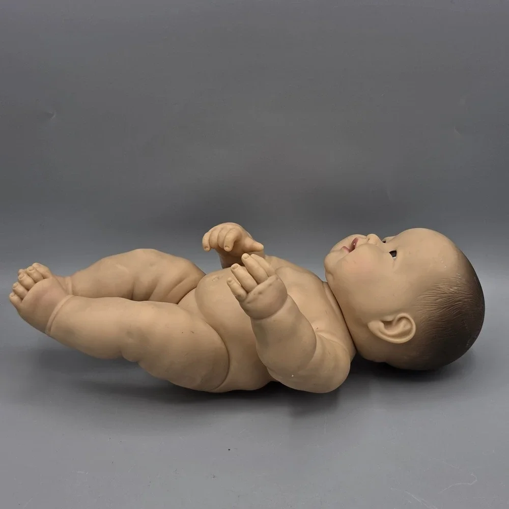Berenguer Baby Doll Unisex 14in Tan Asian Realistic Vinyl Anatomically Correct